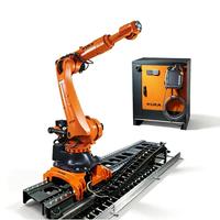 Robot Industri KUKA KR420 R3100 6 Axis dengan Beban Angkut Tinggi 420kg, Jangkauan 3100mm, IP65, untuk Penanganan dan Palletizing
