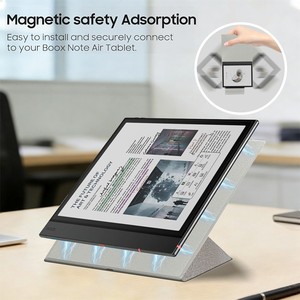 เคสหนัง PU น้ำหนักเบา พับได้ ดีไซน์ขาตั้งปรับได้ ป้องกันแท็บเล็ต สำหรับ <span class=keywords><strong>Onyx</strong></span> <span class=keywords><strong>Boox</strong></span> <span class=keywords><strong>Note</strong></span> Air5 C ePaper Notebook - Product Image 2