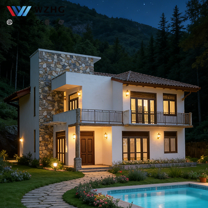 อาคารโครงสร้างเหล็กสำเร็จรูป น้ำหนักเบา ต่อสร้างง่าย เคลื่อนย้ายสะดวก ราคาประหยัด สำหรับอพาร์ทเมนต์/วิลล่า/สำนักงาน/โรงแรม - Product Image 1