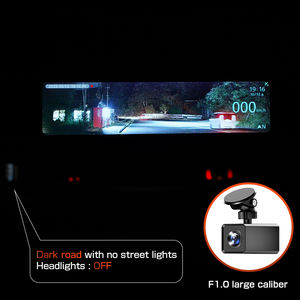 AKEEYO Cámara para Auto con Pantalla Táctil de 12 Pulgadas, Visión Nocturna Superior, Grabación de 360 Grados, Espejo Retrovisor con Cámara Integrada - Product Image 3