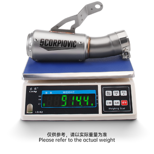 Silenciador de escape de motocicleta modificado 2019-2024 para <span class=keywords><strong>S1000R</strong></span>, nueva condición, deslizamiento medio en tubería utilizada para 2022-2023 - Product Image 6