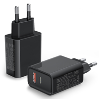 Adaptateur de chargeur rapide GaN PPS 30W personnalisé en usine OEM/ODM, USB USB C PD QC, chargeur mural pour téléphone portable, iPad, tablette, iPhone