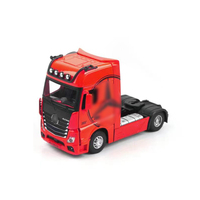Modèle de camion Mercedes-Benz Actros en métal moulé sous pression à l'échelle 1:24 - Tête de tracteur en alliage de qualité supérieure pour la vente en gros et la présentation au détail