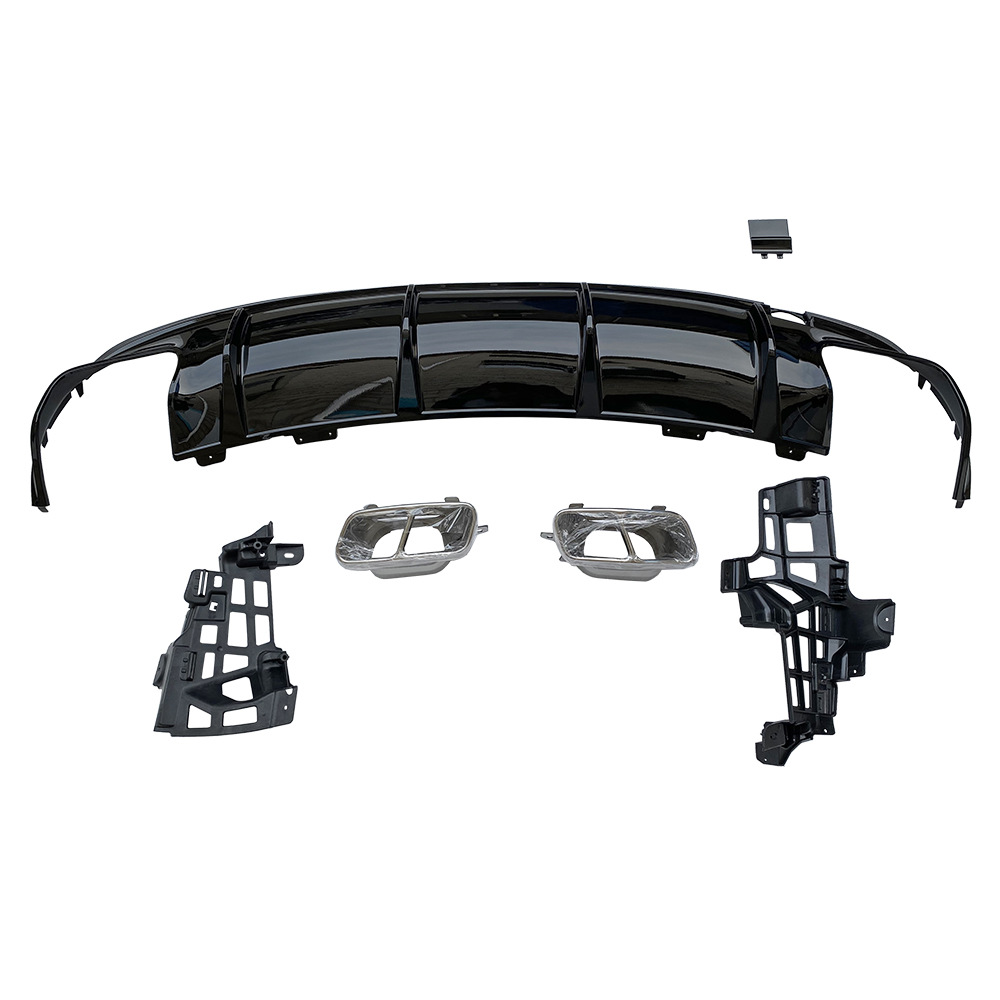 13-17 Black Rear Lip and Throat