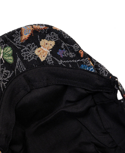 Gorra de Estilo Étnico <span class=keywords><strong>Vaquero</strong></span> Syh1633 para Mujer con Diseño Retro de Mariposa Jacquard y Hebilla Ajustable - Product Image 6