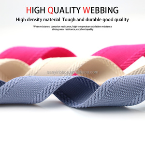 Mới 1.5 inch rắn màu Jacquard Dây đeo đàn guitar chất lượng cao 100% Polyester Vải vật liệu bền vững - Product Image 6