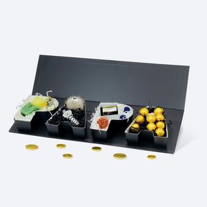 Caja de Regalo Rectangular de Lujo Personalizada al por Mayor para el Día del Padre, Caja de Flores para Papá - Product Image 5