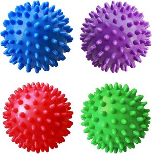 Bola Pijat Yoga Berduri PVC Khusus Grosir untuk Pijat Jaringan Dalam, Punggung, Bahu, Kaki, dan Pereda Nyeri - Product Image 6