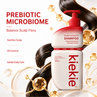 Shampooing Capillaire Hydratant Prébiotique Anti-Pelliculaire Kiekie Ingrédients Naturels pour une Thérapie Apaisante en Profondeur du Cuir Chevelu Fourniture Professionnelle pour Salons