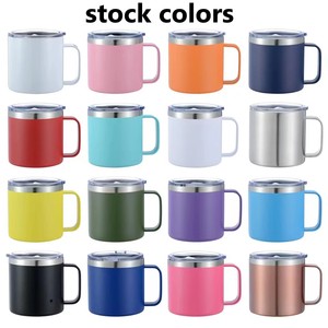 Tazza Termica in Acciaio Inox da 14oz <span class=keywords><strong>Design</strong></span> Personalizzato Tumbler Isolato per <span class=keywords><strong>Caffè</strong></span> Stile Classico Tazza da Tè Isolata Sottovuoto da 12oz - Product Image 6