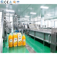 Ligne de production de jus de mangue multifonctionnelle pour la transformation des fruits tropicaux, des pommes, des oranges et des boissons