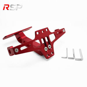 Soporte <span class=keywords><strong>de</strong></span> matrícula <span class=keywords><strong>de</strong></span> motocicleta <span class=keywords><strong>de</strong></span> aluminio CNC ajustable, luz LED, herramientas ordenadas traseras, <span class=keywords><strong>precio</strong></span> directo <span class=keywords><strong>de</strong></span> fábrica, productos <span class=keywords><strong>de</strong></span> sistemas <span class=keywords><strong>de</strong></span> carrocería - Product Image 2