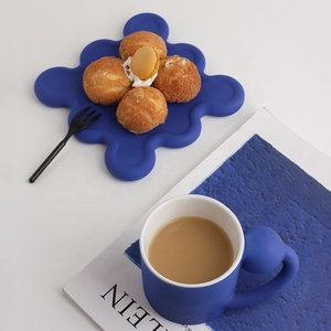 Taza <span class=keywords><strong>de</strong></span> café <span class=keywords><strong>de</strong></span> cerámica con platillo, juego <span class=keywords><strong>de</strong></span> tazas <span class=keywords><strong>de</strong></span> cerámica - Product Image 2
