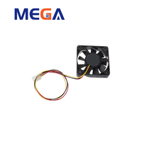 Ventilateur compact sans balais DC 50x50x10mm 0.12A 1.44W à roulement à billes pour ventilation industrielle