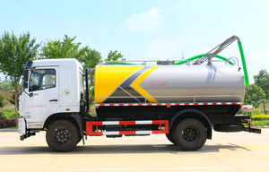 El vehículo de transferencia de aguas residuales urbanas de gran capacidad Dongfeng 12000L es muy apreciado por los clientes en el sudeste asiático. - Product Image 3