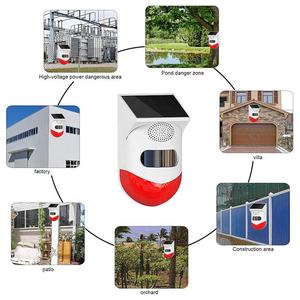 Sensor de Movimiento Exterior Impermeable Mejorado, Detector de Movimiento de Largo Alcance con Múltiples Modos, Control Remoto, Energía <span class=keywords><strong>Solar</strong></span>, Alarma Infrarroja - Product Image 2