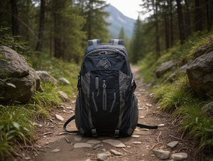 Zaino da Escursionismo 30-40L Impermeabile in Nylon, Regolabile, Unisex, per Uso Esterno - Product Image 2