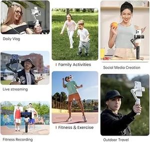 X3 SE กิมบอลกันสั่น3แกนพับเก็บได้รีโมทคอนโทรลโทรศัพท์สำหรับ <span class=keywords><strong>iPhone</strong></span> อุปกรณ์ปาร์ตี้โปรโมชั่น - Product Image 6