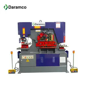 Daramco Hole Punching Shearing and Notching Serie E Sheet Metal Q35Y-20 Hydraulic Ironworker Machine