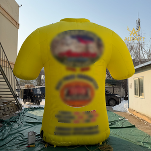 Camiseta Inflable <span class=keywords><strong>de</strong></span> Manga Corta con Logotipo Personalizado, Modelo Deportivo, Accesorio Inflable para Juegos, Globo Inflable con Forma <span class=keywords><strong>de</strong></span> Jersey - Product Image 4