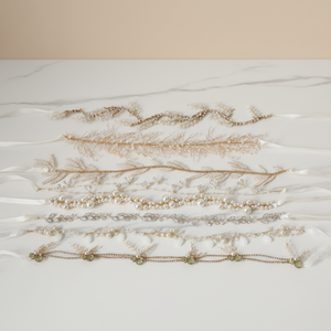 Serre-tête fleuri en strass pour femme, accessoire de cheveux pour fête d'anniversaire, guirlande de cheveux de mariée pour <span class=keywords><strong>mariage</strong></span> - Product Image 2