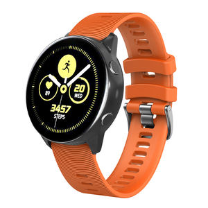 Tsick Compatible avec Samsung <span class=keywords><strong>Galaxy</strong></span> <span class=keywords><strong>Watch</strong></span> <span class=keywords><strong>Active2</strong></span> <span class=keywords><strong>40mm</strong></span> / 44mm bandes et Active <span class=keywords><strong>40mm</strong></span> bande de remplacement en Silicone - Product Image 2