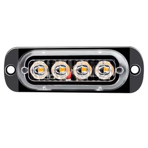 4 LED Camión Indicador lateral Luz de advertencia <span class=keywords><strong>Coche</strong></span> Remolque Avería Luces DE EMERGENCIA Lámpara estroboscópica LED Indicador de luz de señal lateral 12V - Product Image 1