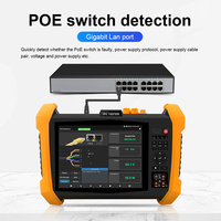 Testeur de caméra CCTV série H20, moniteur 8K pour caméras IP, câble Hi-POE POE++, outils réseau WiFi SFP, traceur de câbles IPC