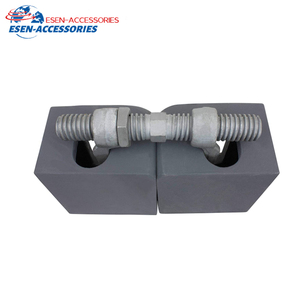 Raccords de verrouillage de pont <span class=keywords><strong>d</strong></span>'équipement <span class=keywords><strong>d</strong></span>'<span class=keywords><strong>arrimage</strong></span> de sécurité de moulage <span class=keywords><strong>d</strong></span>'angle de conteneurs <span class=keywords><strong>d</strong></span>'expédition - Product Image 2