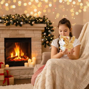 Jouet en peluche interactif pour <span class=keywords><strong>chat</strong></span>, brodé, motif <span class=keywords><strong>chat</strong></span> tigré orange, avec collier à clochette, super doux, en coton PP, <span class=keywords><strong>oreilles</strong></span> mobiles, sûr pour <span class=keywords><strong>les</strong></span> enfants, anti-stress, prix d'usine - Product Image 1