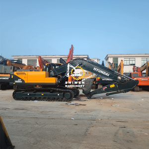 Excavatrice sur chenilles hydraulique Hyundai HX300HD d'occasion, 30 tonnes, d'origine coréenne, à vendre.  HX220HD HX300HD. Faible consommation de carburant. - Product Image 2