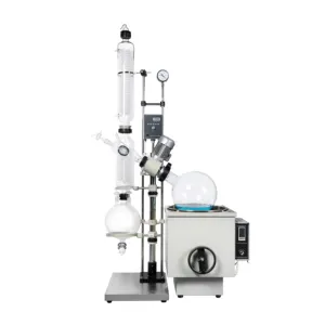 Plant Essential Oil Distillation and Extraction 20L Rotary Vacuum Evaporator Price With Hand Lift