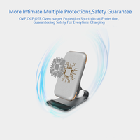 Chargeur de téléphone personnalisé en usine 15W support de chargeur sans fil universel à charge rapide pour Smartphone