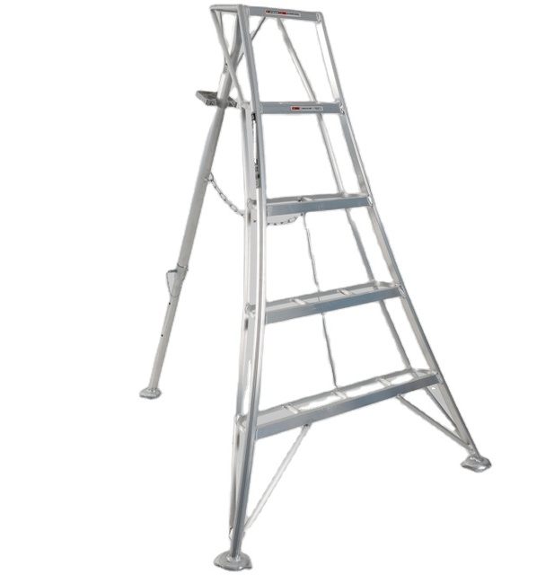 Easy Foldable Lightweight High Quality Ladder Agronomic Garden Farm Aluminum Harvest Tripod Fruit Ladder