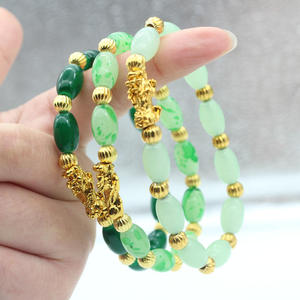 Pulseras de la Suerte Chinas 2026, Amuleto de Feng Shui Pixiu, Pulseras Verdes de la Riqueza, Joyería Unisex, Pulseras Vintage, Gran Venta 2023 - Product Image 4