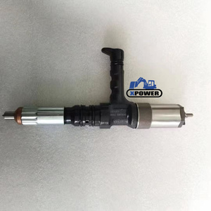 Injecteur de carburant neuf XPower 095000-0560 6218-11-3102 6218-11-3100 6218-11-3101 argenté pour moteur 6D140 PC300-7 PC400-7 PC450-8 Crawler - Product Image 2