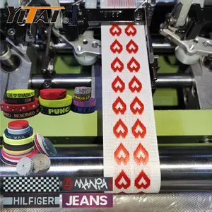 Yiati Factory Price Elastic Tape Making Machine High Speed Flat Computerized Narrow Fabric Jacquard Loom Weaving Machine