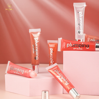 Maquillage professionnel brillant à lèvres augmenter l'élasticité des lèvres huile essentielle de brillant à lèvres végétalienne huile naturelle hydratante pour les lèvres plus dodue