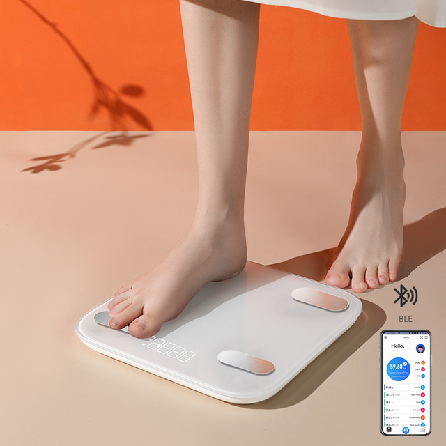 Weight and Fat Measurement Machine Best Smart Scale Body Composition Head Fitness Digital Body Scale Bathroom Cheap Smart Scale