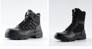 Botas tácticas DFS11 de cuero negro estilo desierto - Product Image 5