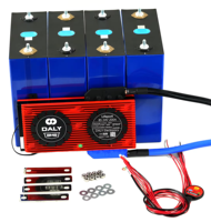Boîte de batterie EVE 48v 16s DIY Lifepo4, type empilable, adaptée aux cellules 200ah 230ah 280ah 302ah, boîte de batterie au lithium vide