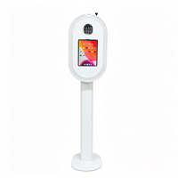 Photo Booth Oval DSLR RGB Light Flight Case Wi-Fi Metal Shell iPad Selfie Stand
