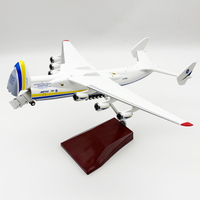 Meilleurs Coffrets Cadeaux Échelle 1:280 30cm Matériel Résine Avion ANTONOV An-225 Modèle d'Avion de Bureau en Diecast
