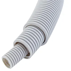 Protection de câbles rTube ondulé, tube en plastique, Flexible, pour la Protection des fils électriques, livraison directe depuis l'usine