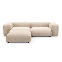 Súper Modular Combinación Sofá Cuerda Terciopelo Sofá Sala Muebles Terciopelo Tela Sofá Conjunto