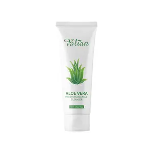 Limpiador Facial hidratante de Aloe Vera, limpieza profunda de poros, mejora el cuidado de la piel áspera y opaca, lavado de cara hidratante