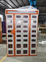 Casier de distribution automatique intelligent en libre-service avec portes en acrylique, paiement par carte et code QR pour produits de détail