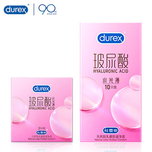 Condones <span class=keywords><strong>Durex</strong></span> Hyaluronic Acid Water Glow Thin, Paquete de 2/6 Unidades, Condones Ultrafinos y Sin Costuras, Productos de Planificación Familiar al por Mayor - Product Image 1