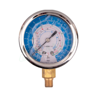 Miniature Mechanical Hydraulic Pressure Gauge Manometer Oil Pressure Gauge for Refrigeration