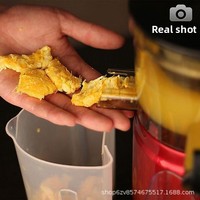 Juicer Masticating Laris Manis untuk Rumah Tangga, Kaliber Besar dengan Pemisah Ampas, Pembuat Jus Murni
